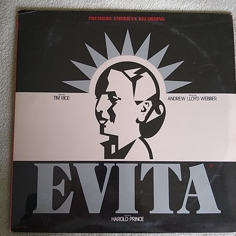 EVITA - “Premiere American Recording” Vinyl Record 1979